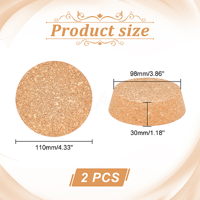 Cork Bottle Stoppers FIND-WH0033-45C-1
