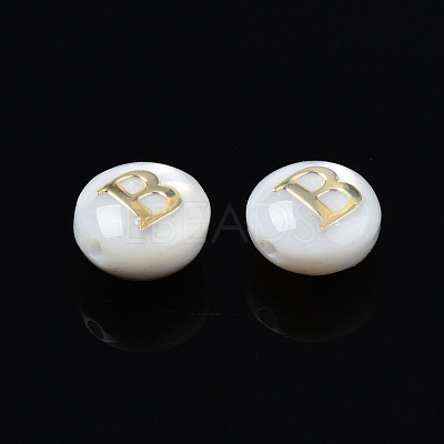 Natural Freshwater Shell Beads SHEL-S278-036B-1