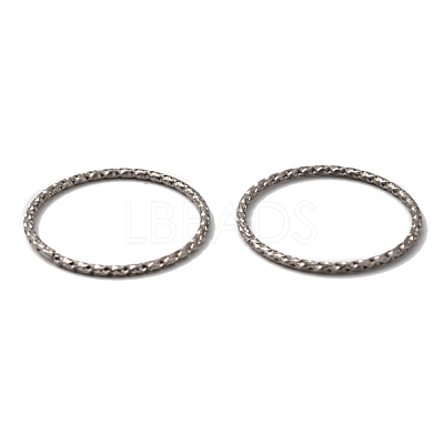Non-Tarnish 304 Stainless Steel Saw Cut Open Jump Rings STAS-L262-37B-P-1