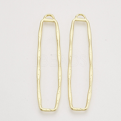Alloy Open Back Bezel Big Pendants X-PALLOY-S121-160-1
