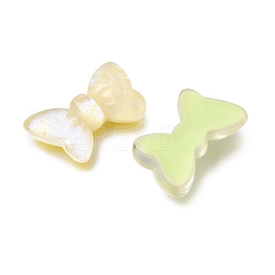 Transparent Resin & Glitter Powder Cabochons RE-CBA7705-01-1
