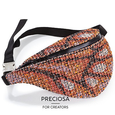 Preciosa&reg Crystal Hotfix Flatback Stones Y-PRC-HSS8-20410-1