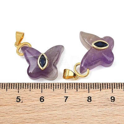 Natural Amethyst Pendants GG-CBA19F2-01G-10-1