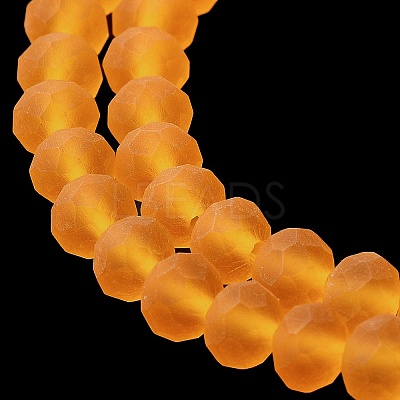 Transparent Glass Beads Strands X-EGLA-A034-T4mm-MD05-1