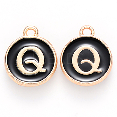 Golden Plated Alloy Charms ENAM-S118-02Q-1