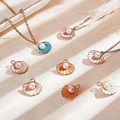 Zinc Alloy Enamel Pendants ENAM-NB0001-13-1