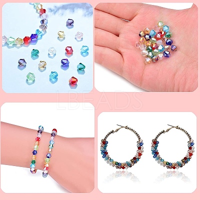 5400Pcs 18 Colors Transparent Acrylic Beads TACR-CJ0001-30-1