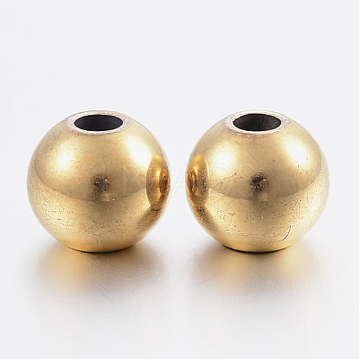304 Stainless Steel Beads Spacers X-STAS-P197-037G-8mm-1