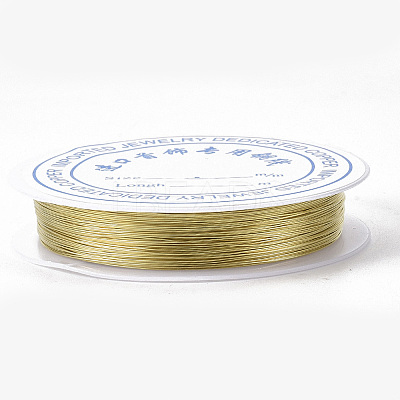 Round Copper Jewelry Wire CWIR-S002-0.5mm-02-1