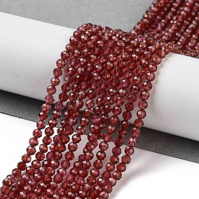 Natural Garnet Beads Strands G-B088-C11-03-1