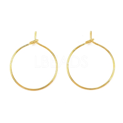 Brass Wine Glass Charm Rings X-EC067-1G-1