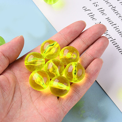 Transparent Acrylic Beads MACR-S370-A20mm-717-1