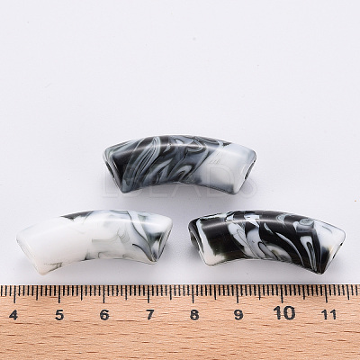 Acrylic Beads X-MACR-S372-001A-04-1