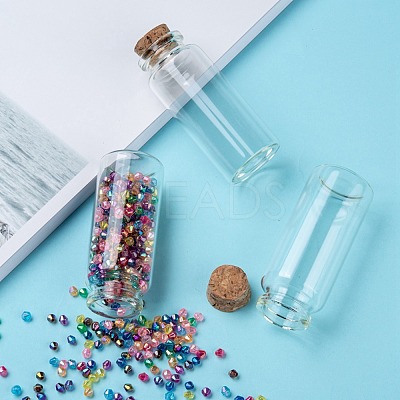 Glass Jar Glass Bottles Bead Containers AJEW-S074-02G-1