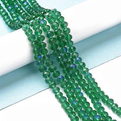 Electroplate Glass Beads Strands EGLA-A034-T4mm-L12-1