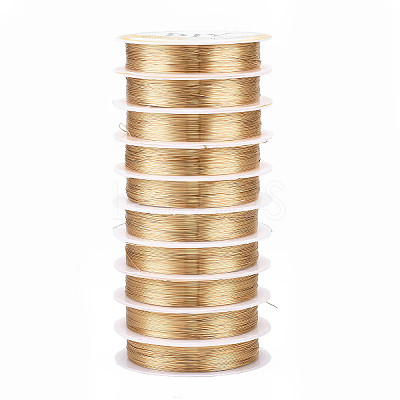 Round Copper Jewelry Wire CWIR-Q006-0.3mm-KC-1
