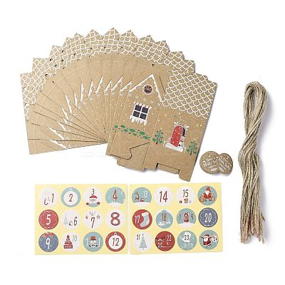 Christmas Theme Gift Sweets Paper Boxes CON-H014-21-1