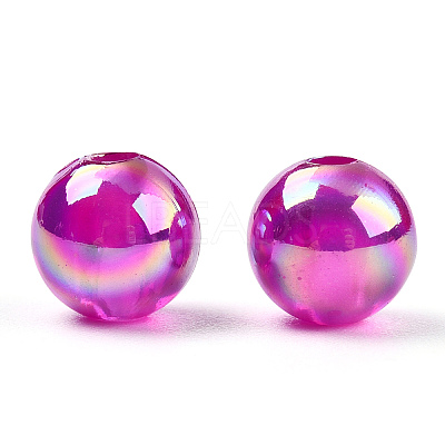 Transparent Acrylic Beads MACR-T046-01C-10-1