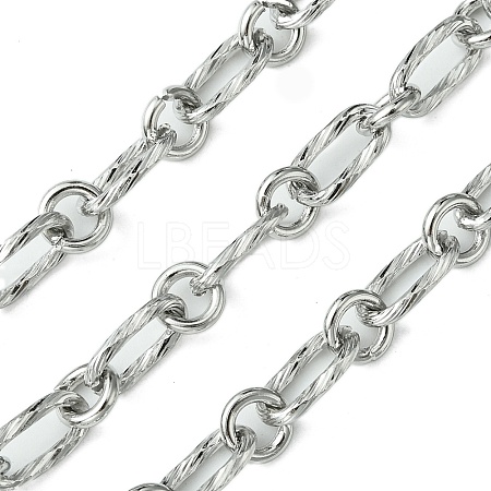 Tarnish Resistant 304 Stainless Steel Chains CHS-Q005-01P-1