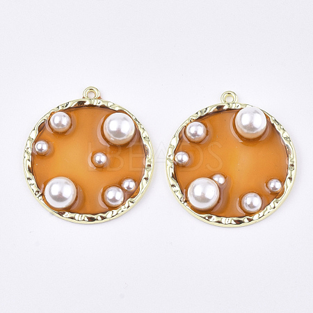 Epoxy Resin Pendants RESI-S365-84C-1
