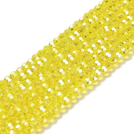 Transparent Glass Beads EGLA-A035-T4mm-B03-1
