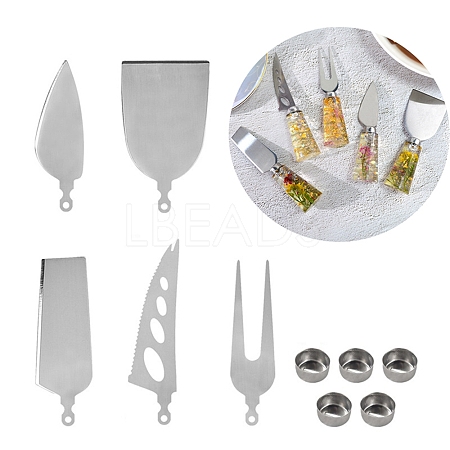 304 Stainless Steel Unfinished Cutlery Set DIY-C055-11P-1