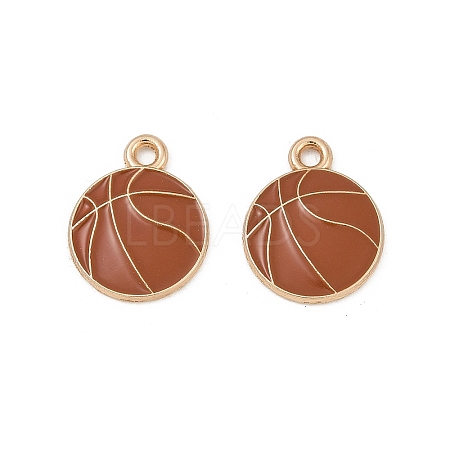 Alloy Enamel Pendants ENAM-V001-01D-KCG-1