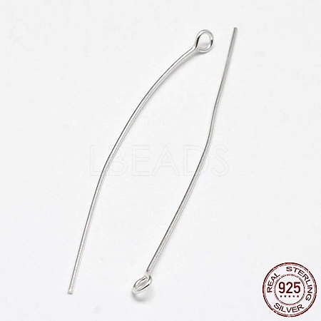 925 Sterling Silver Eye Pins LS-STER-F018-02H-03-1