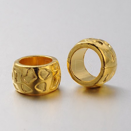 Rondelle Tibetan Style Alloy Beads K0NHD011-1