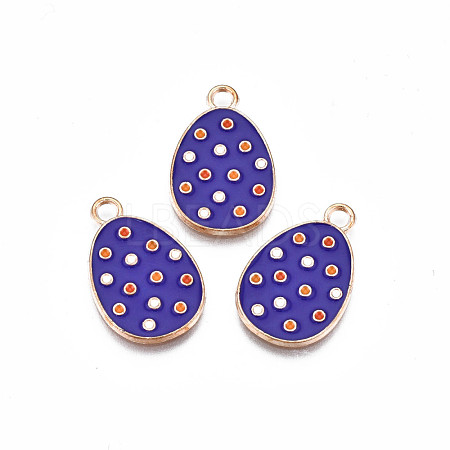 Alloy Enamel Pendants ENAM-S115-152-1