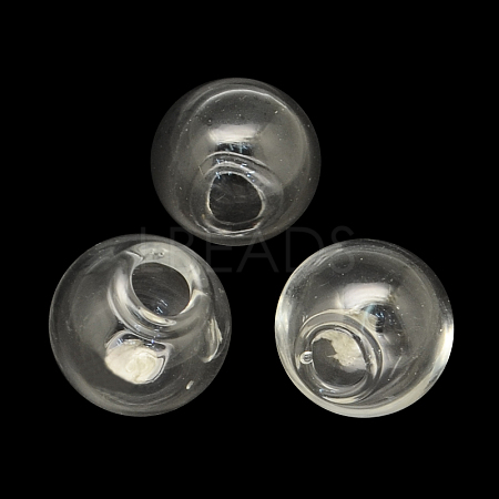 Round Handmade Blown Glass Globe Ball Bottles BLOW-R002-10mm-1