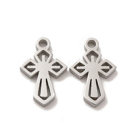 Non-Tarnish 304 Stainless Steel Charms STAS-F292-01P-1