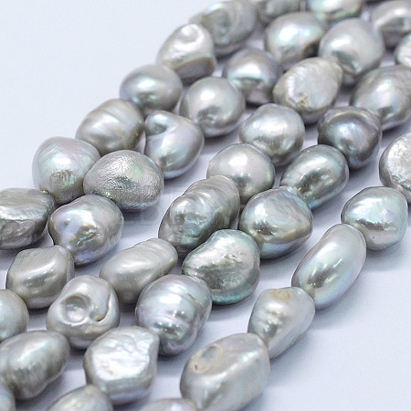 Natural Cultured Freshwater Pearl Beads Strands PEAR-K004-05E-01-1