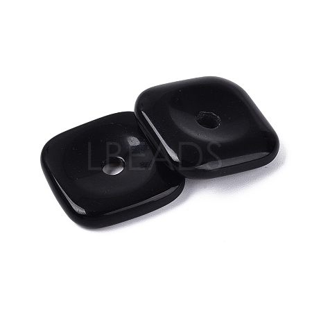 Natural Obsidian Pendants G-Q602-02A-1