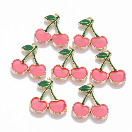 Transparent Epoxy Resin Pendants RESI-T047-03KC-03-RS-1