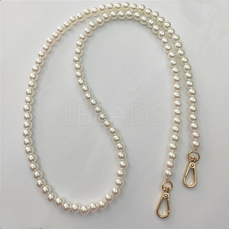 Plastic Imitation Pearl Bag Chain Shoulder PURS-PW0001-294H-1