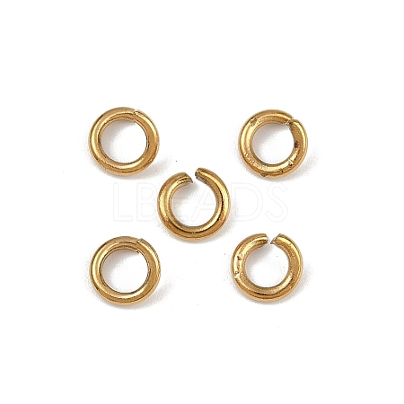 304 Stainless Steel Open Jump Rings STAS-Z137-01G-07-1