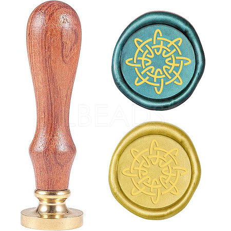 Wax Seal Stamp Set AJEW-WH0131-772-1