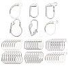 48Pcs 6 Styles Brass Leverback Earring Findings KK-AR0003-59S-1