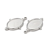 Non-Tarnish 304 Stainless Steel Pendant Cabochon Settings STAS-L020-036P-2