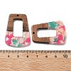 Resin and Walnut Pendants FIND-R051-02F-3