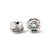 Brass Rhinestone Spacer Beads RB-A014-Z6mm-01S-NF-3