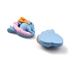 Opaque Resin Cabochons RESI-C010-10B-2