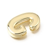Brass Slide Charms KK-Z163-01G-G-2