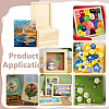 Wooden Clay Picture Frame WOCR-WH0004-025-5