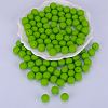 Round Silicone Focal Beads SI-JX0046A-133-1