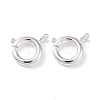 Eco-friendly Brass Spring Ring Clasps LS-KK-D082-01B-S-1