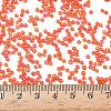 Round Transparent Colors Rainbow Glass Seed Beads X-SEED-A007-2mm-165-4