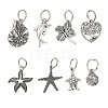 Tibetan Style Alloy Pendants PALLOY-PH0013-34AS-1