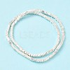 Electroplated Non-magnetic Synthetic Hematite Beads Strands G-G849-07S-3